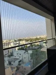 Invisible grill for residential window